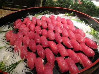 sushi trays for Frineds and Family opening
